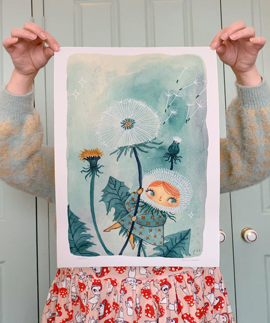 Dandelion - A3 Print