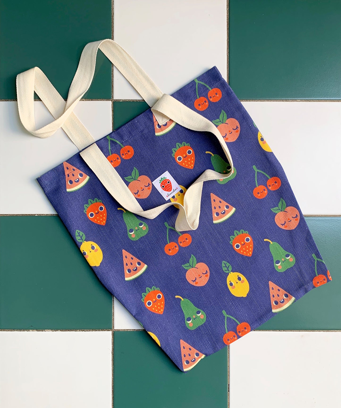 Fruits - Tote Bag (Royal Blue)