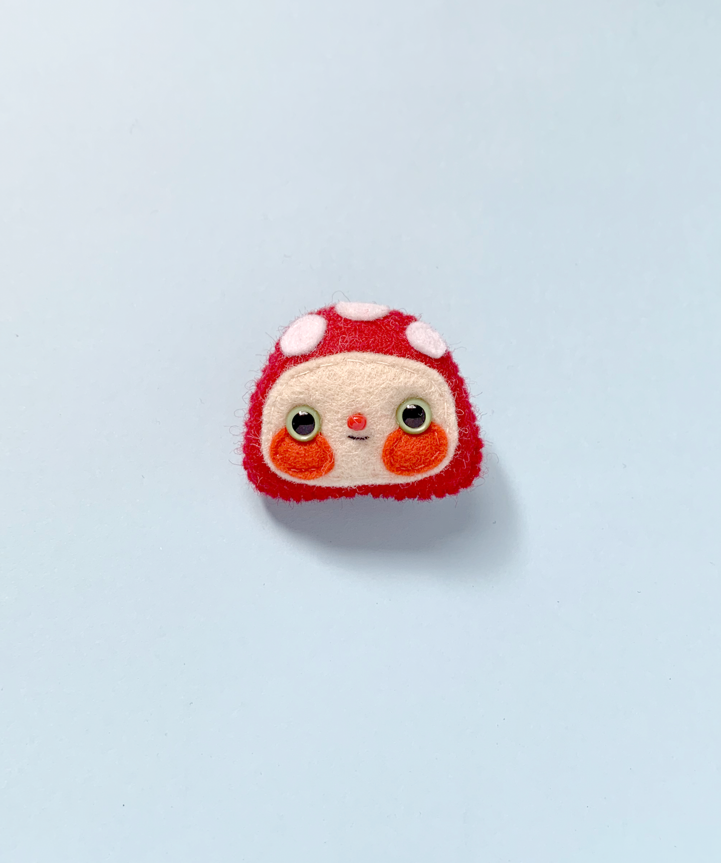 Mason - Felt Toadstool Mushroom Brooch