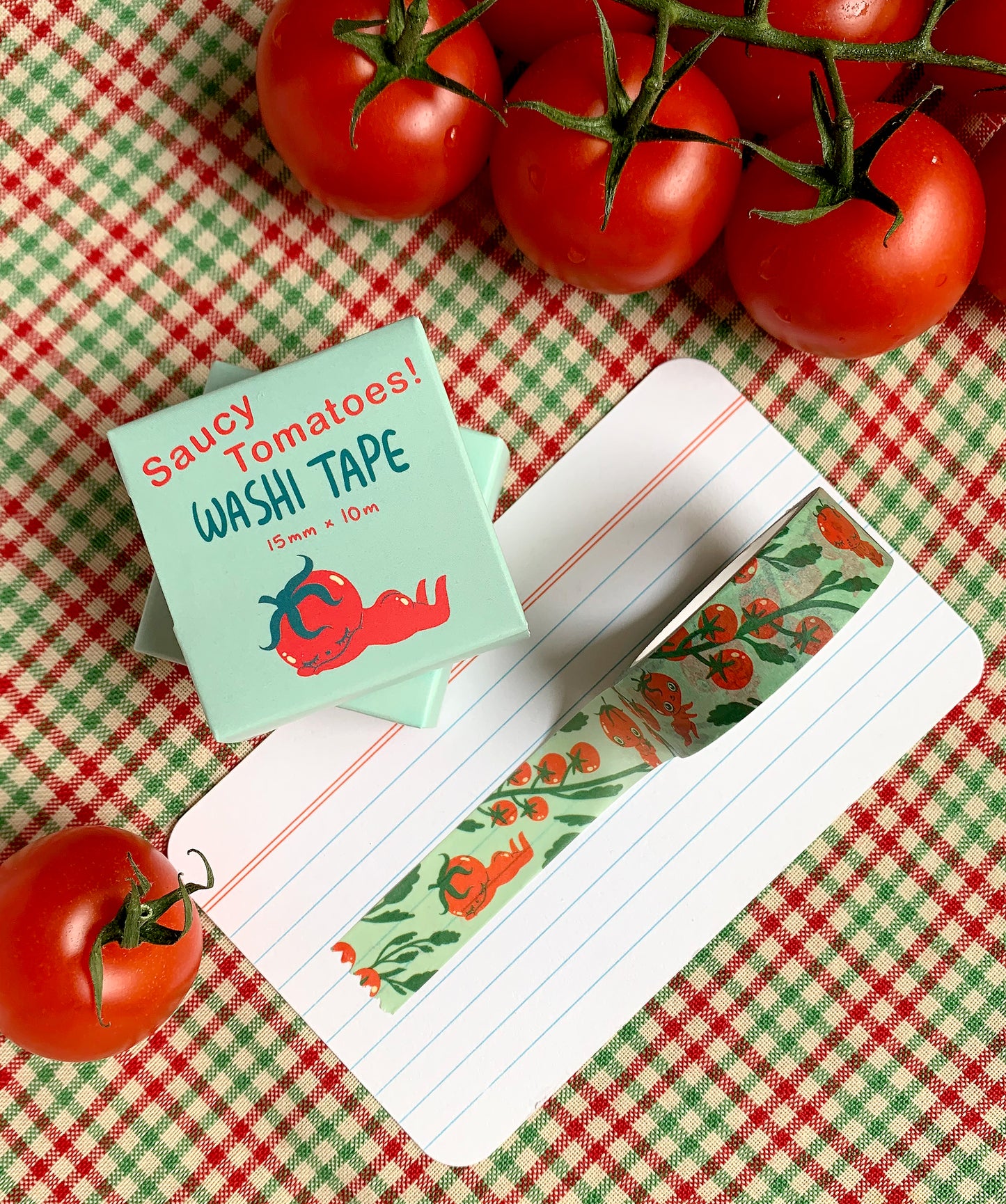 Saucy Tomatoes! - Washi Tape